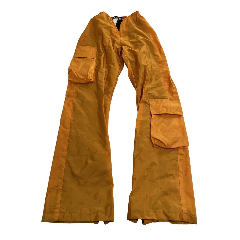 VARENNE V Cut Cargo Pants in Slush Topaz